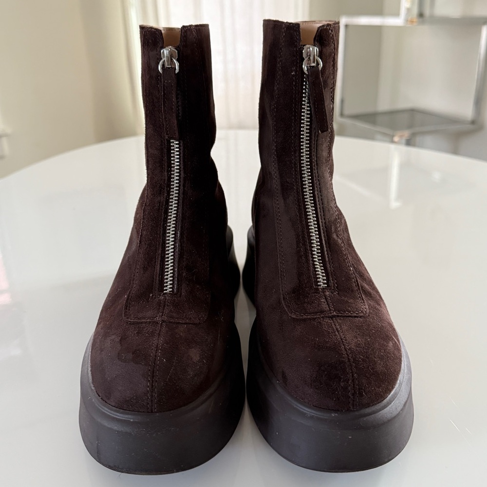 Steve Madden Suede Zip Jones Boot